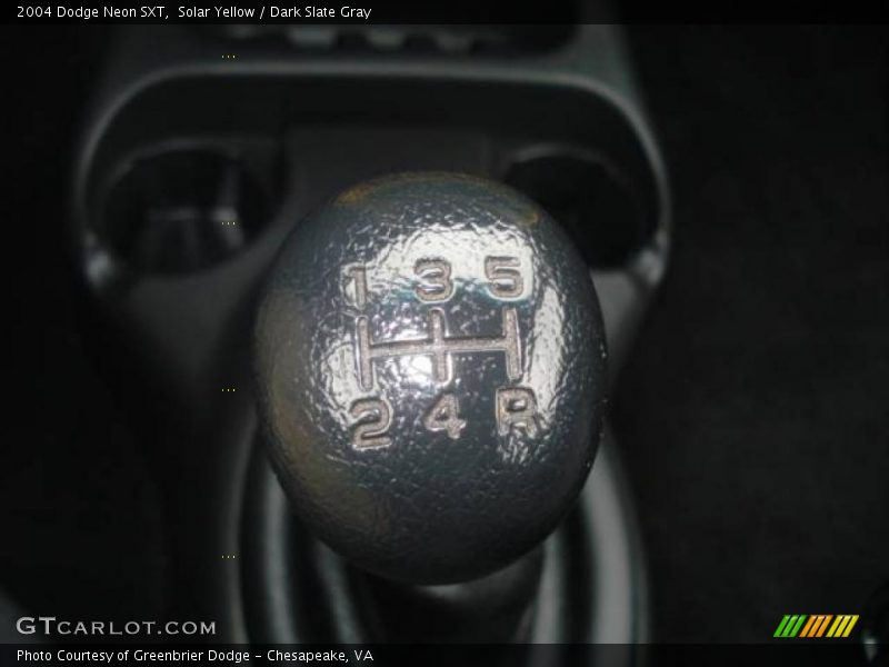 Solar Yellow / Dark Slate Gray 2004 Dodge Neon SXT