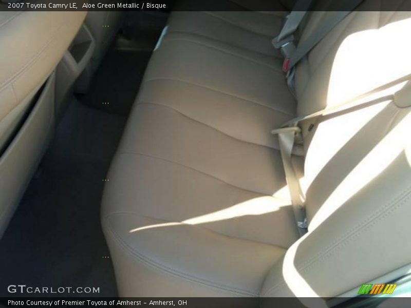 Aloe Green Metallic / Bisque 2007 Toyota Camry LE