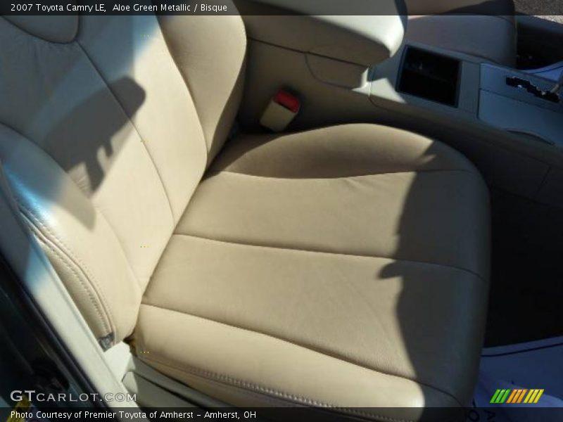 Aloe Green Metallic / Bisque 2007 Toyota Camry LE