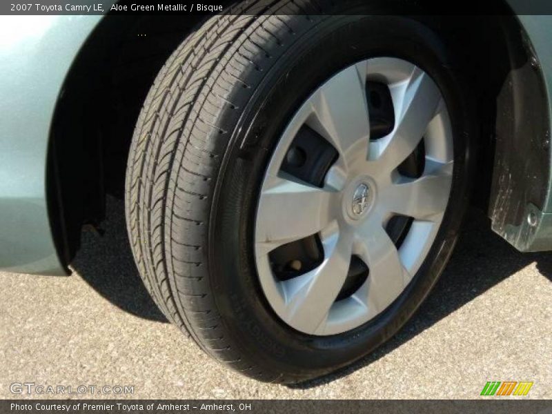 Aloe Green Metallic / Bisque 2007 Toyota Camry LE