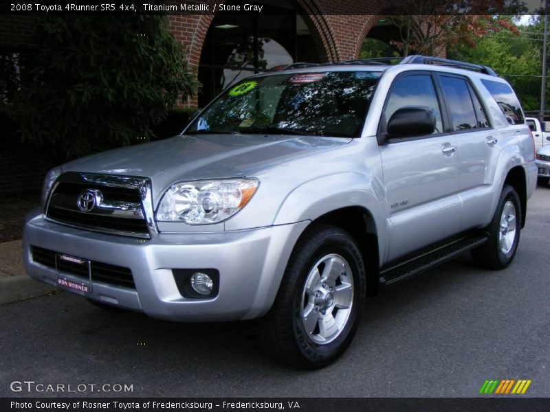 Titanium Metallic / Stone Gray 2008 Toyota 4Runner SR5 4x4