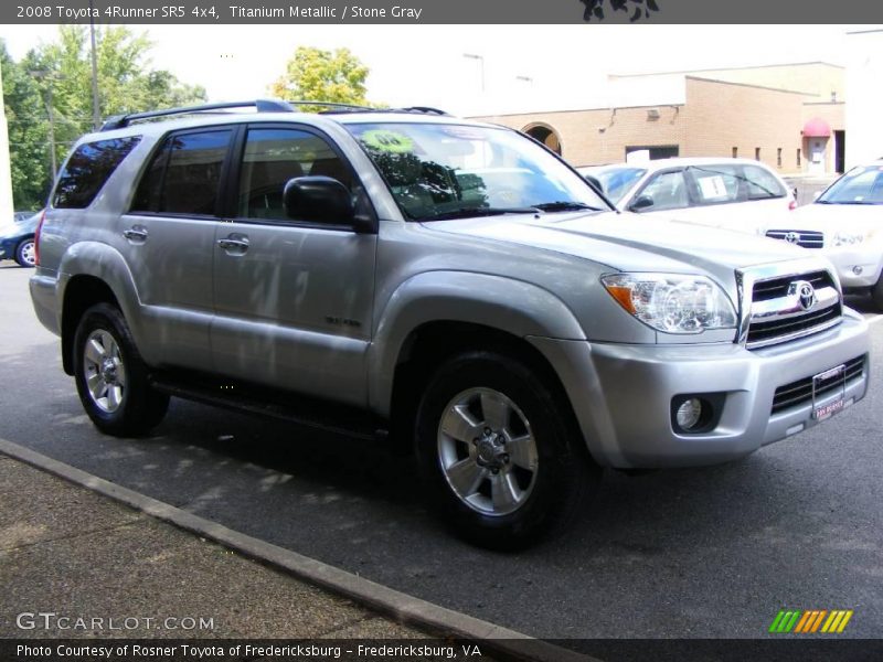 Titanium Metallic / Stone Gray 2008 Toyota 4Runner SR5 4x4