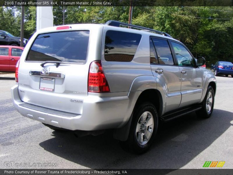 Titanium Metallic / Stone Gray 2008 Toyota 4Runner SR5 4x4