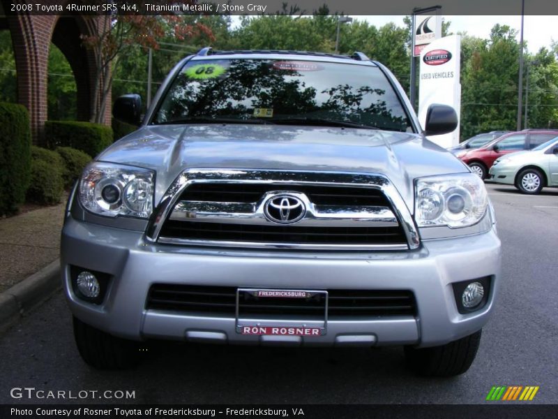 Titanium Metallic / Stone Gray 2008 Toyota 4Runner SR5 4x4