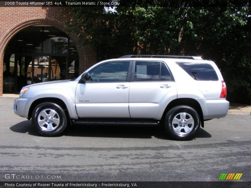 Titanium Metallic / Stone Gray 2008 Toyota 4Runner SR5 4x4