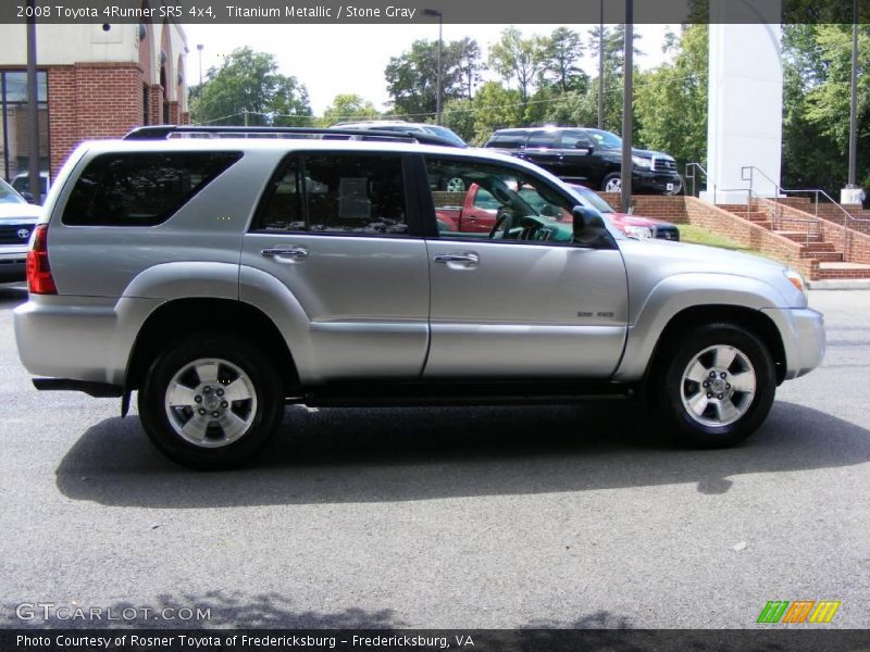 Titanium Metallic / Stone Gray 2008 Toyota 4Runner SR5 4x4