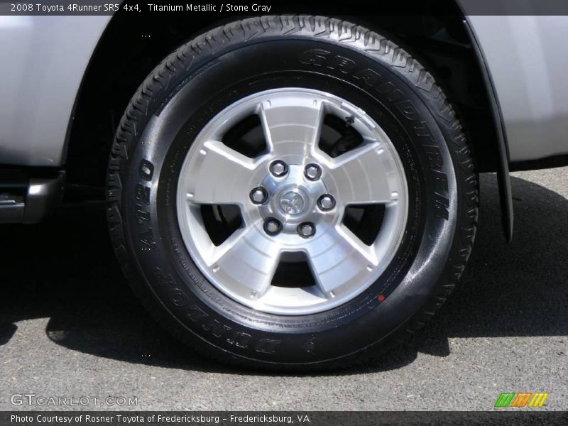 Titanium Metallic / Stone Gray 2008 Toyota 4Runner SR5 4x4