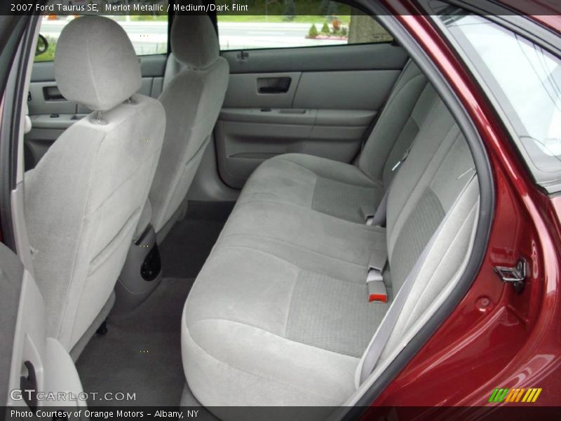 Merlot Metallic / Medium/Dark Flint 2007 Ford Taurus SE