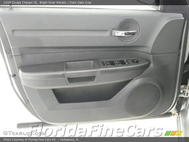 Bright Silver Metallic / Dark Slate Gray 2008 Dodge Charger SE