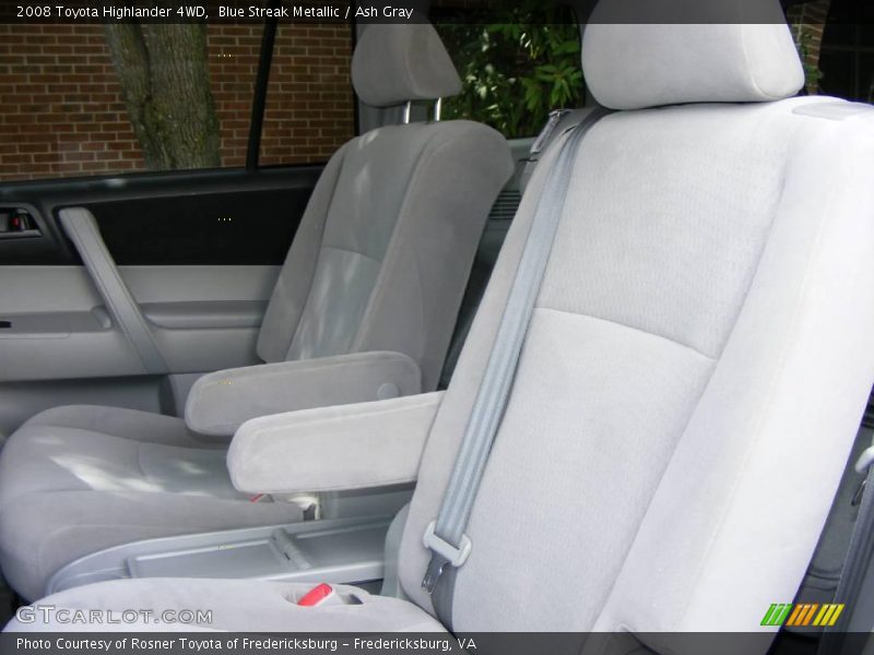 Blue Streak Metallic / Ash Gray 2008 Toyota Highlander 4WD