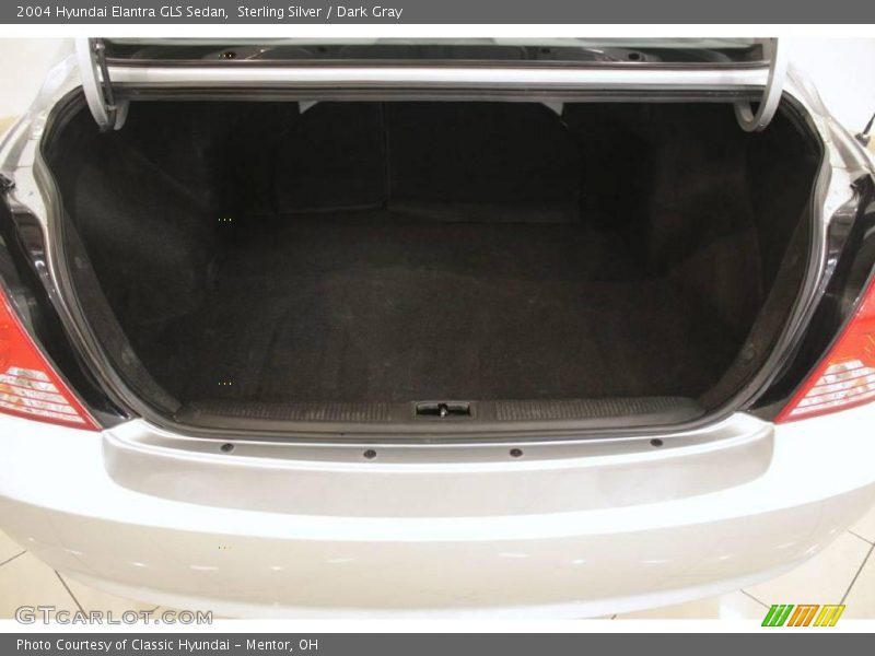 Sterling Silver / Dark Gray 2004 Hyundai Elantra GLS Sedan