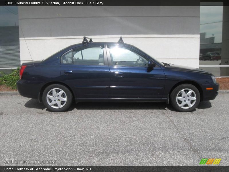 Moonlit Dark Blue / Gray 2006 Hyundai Elantra GLS Sedan
