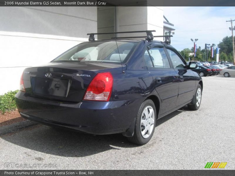 Moonlit Dark Blue / Gray 2006 Hyundai Elantra GLS Sedan