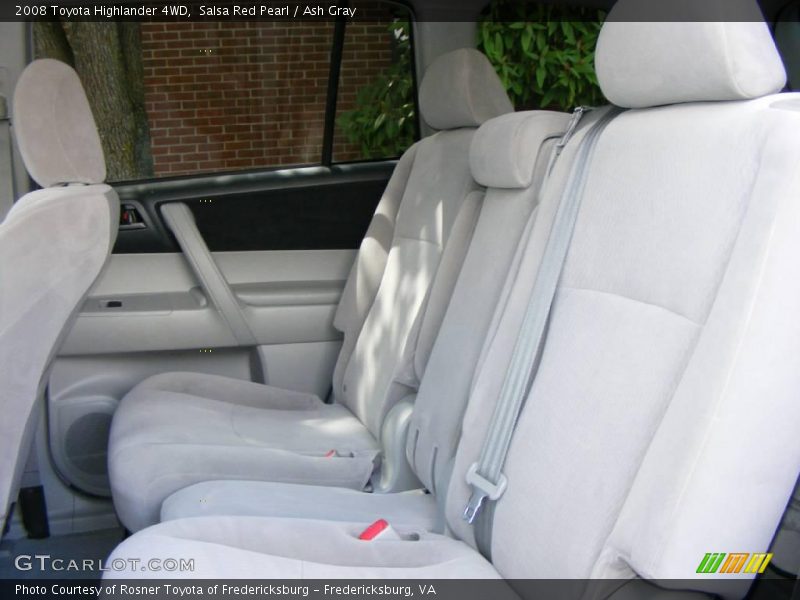 Salsa Red Pearl / Ash Gray 2008 Toyota Highlander 4WD