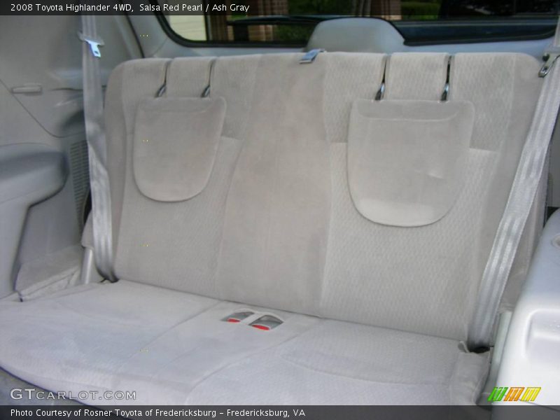 Salsa Red Pearl / Ash Gray 2008 Toyota Highlander 4WD