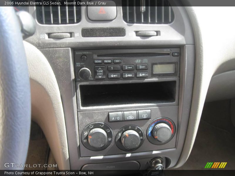 Moonlit Dark Blue / Gray 2006 Hyundai Elantra GLS Sedan