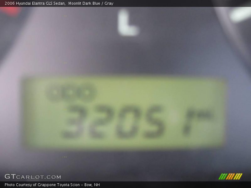Moonlit Dark Blue / Gray 2006 Hyundai Elantra GLS Sedan