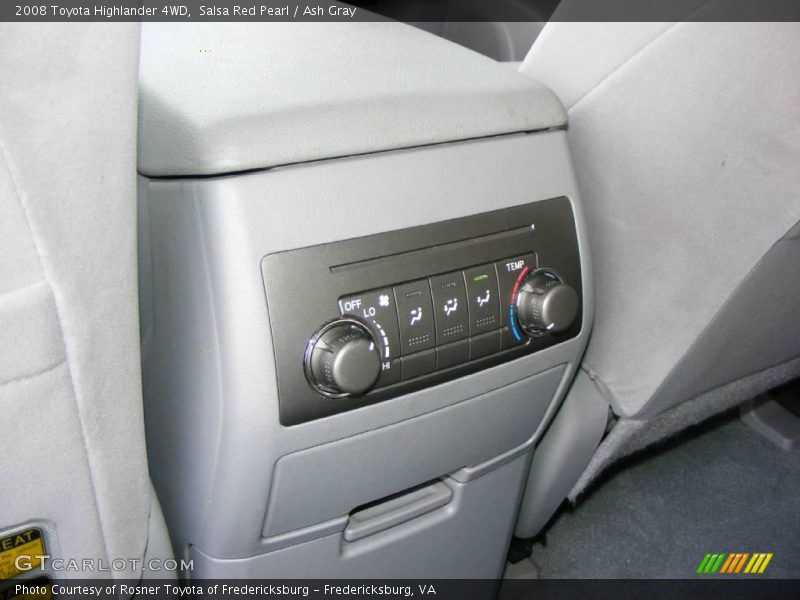 Salsa Red Pearl / Ash Gray 2008 Toyota Highlander 4WD
