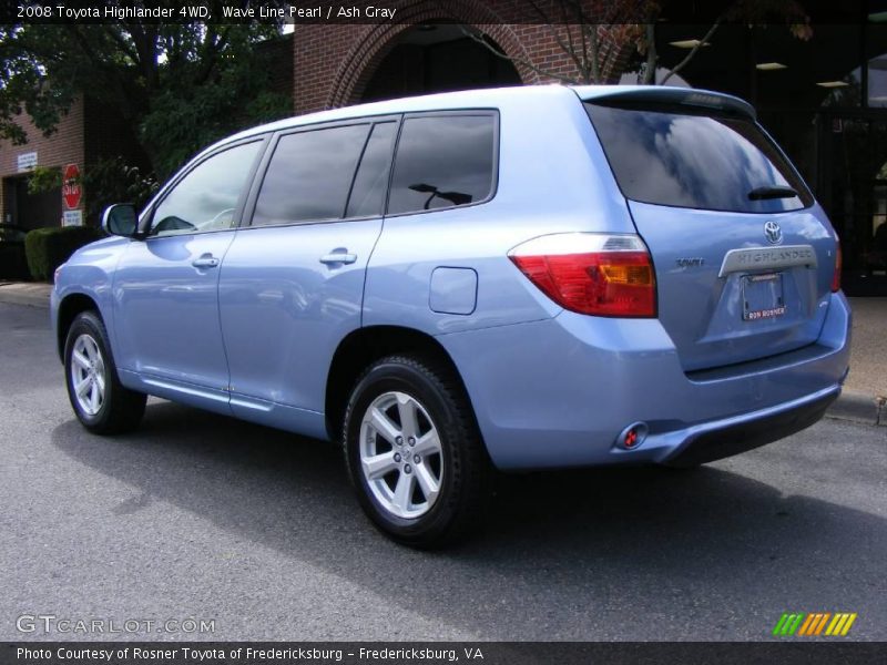 Wave Line Pearl / Ash Gray 2008 Toyota Highlander 4WD