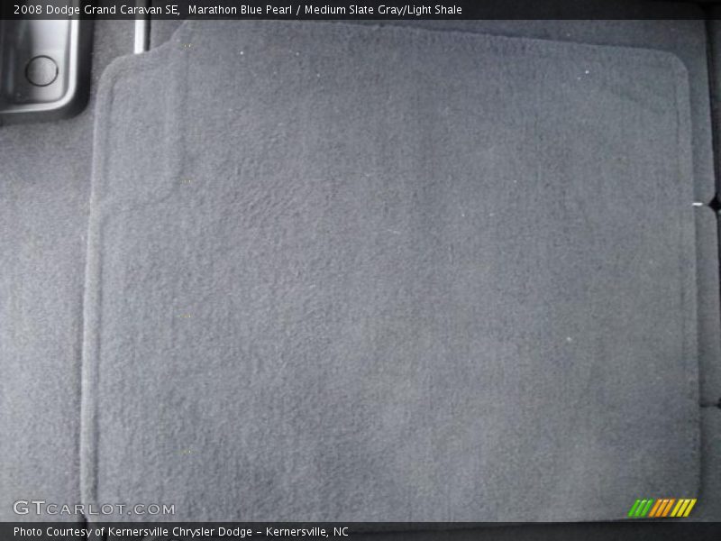 Marathon Blue Pearl / Medium Slate Gray/Light Shale 2008 Dodge Grand Caravan SE