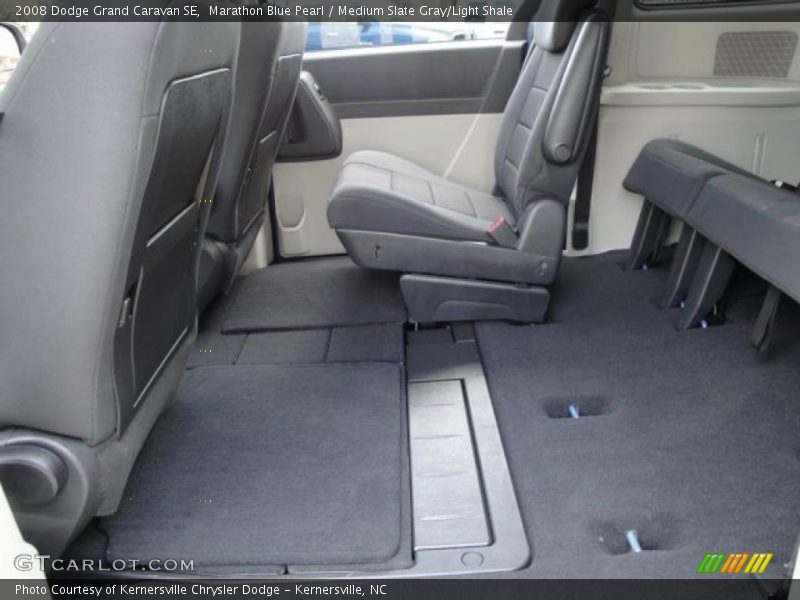 Marathon Blue Pearl / Medium Slate Gray/Light Shale 2008 Dodge Grand Caravan SE