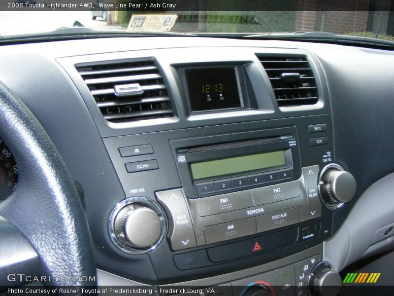 Wave Line Pearl / Ash Gray 2008 Toyota Highlander 4WD