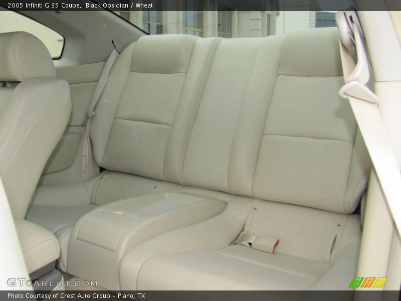 Black Obsidian / Wheat 2005 Infiniti G 35 Coupe