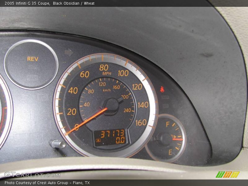 Black Obsidian / Wheat 2005 Infiniti G 35 Coupe