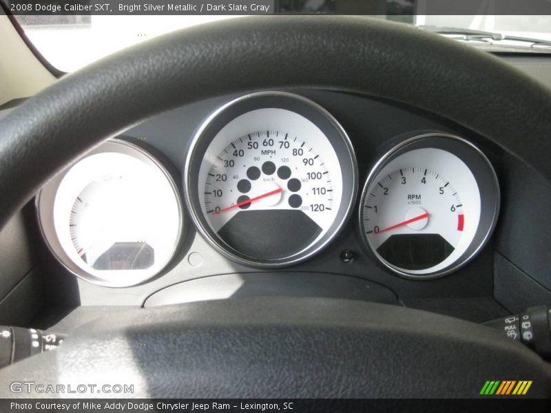 Bright Silver Metallic / Dark Slate Gray 2008 Dodge Caliber SXT