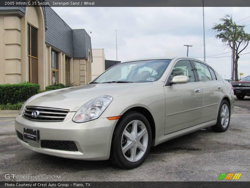 Serengeti Sand / Wheat 2005 Infiniti G 35 Sedan