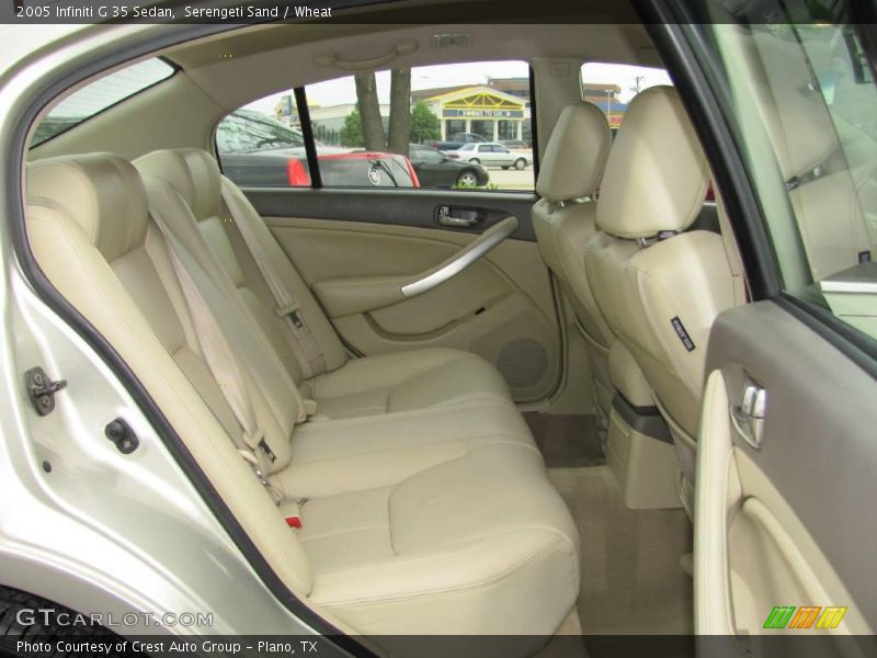 Serengeti Sand / Wheat 2005 Infiniti G 35 Sedan