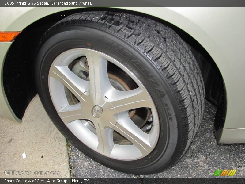 Serengeti Sand / Wheat 2005 Infiniti G 35 Sedan
