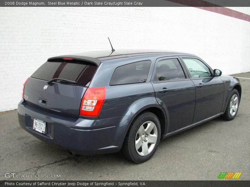 Steel Blue Metallic / Dark Slate Gray/Light Slate Gray 2008 Dodge Magnum