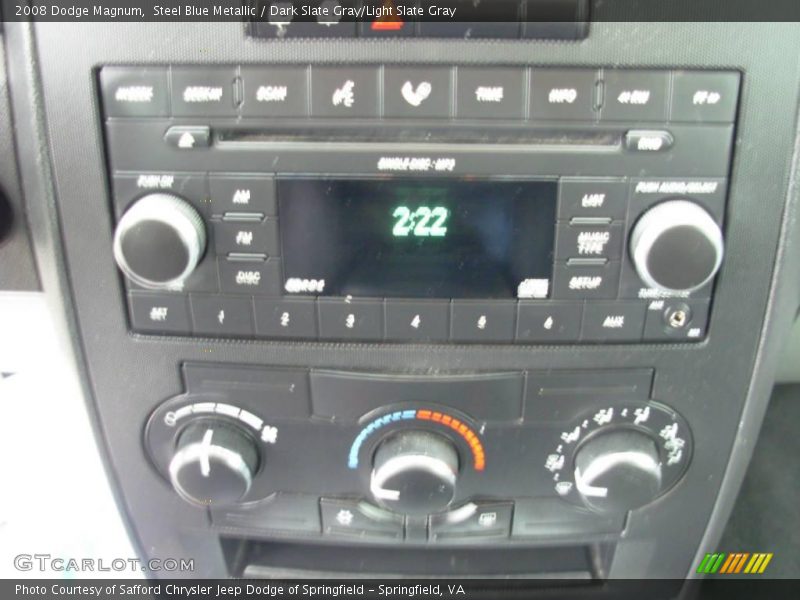 Steel Blue Metallic / Dark Slate Gray/Light Slate Gray 2008 Dodge Magnum