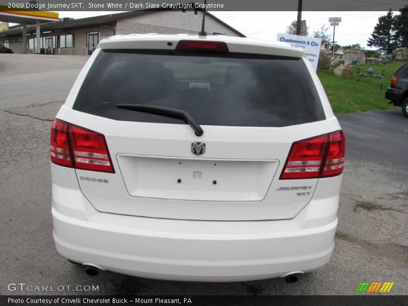 Stone White / Dark Slate Gray/Light Graystone 2009 Dodge Journey SXT