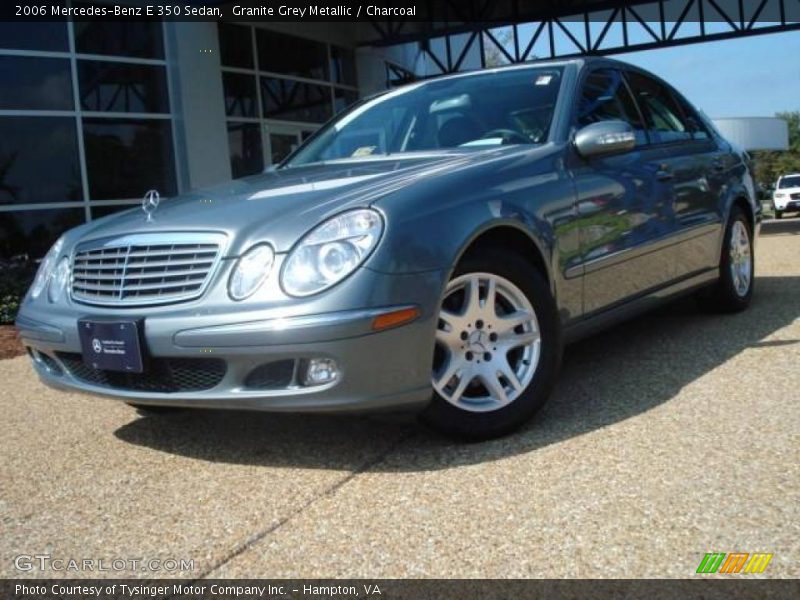 Granite Grey Metallic / Charcoal 2006 Mercedes-Benz E 350 Sedan