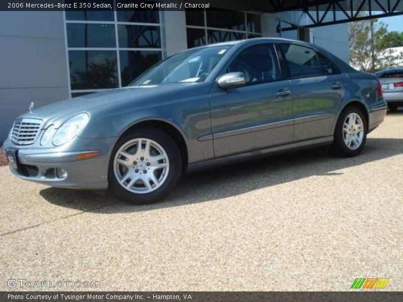 Granite Grey Metallic / Charcoal 2006 Mercedes-Benz E 350 Sedan