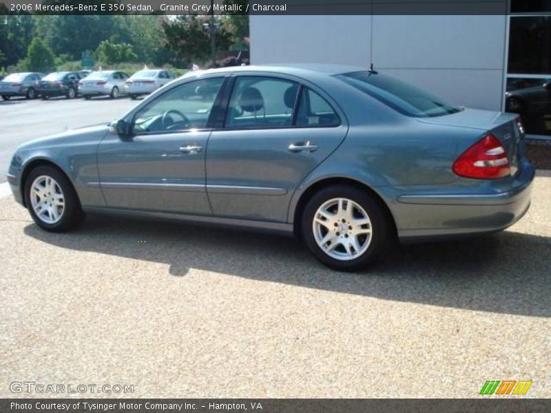 Granite Grey Metallic / Charcoal 2006 Mercedes-Benz E 350 Sedan