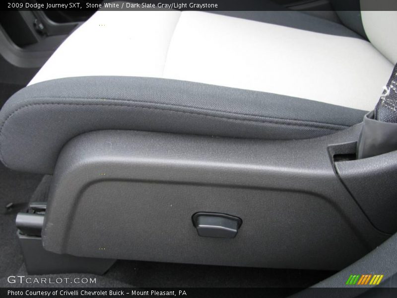 Stone White / Dark Slate Gray/Light Graystone 2009 Dodge Journey SXT