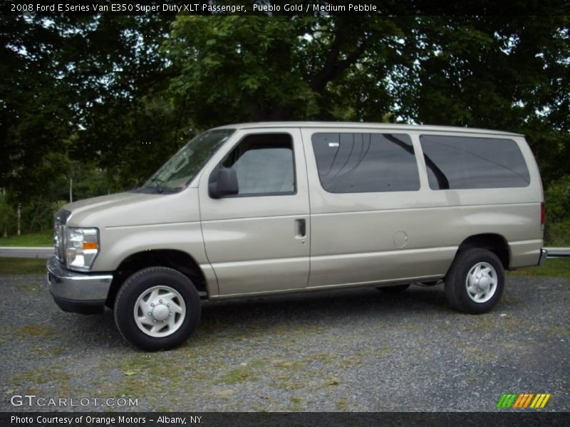 Pueblo Gold / Medium Pebble 2008 Ford E Series Van E350 Super Duty XLT Passenger