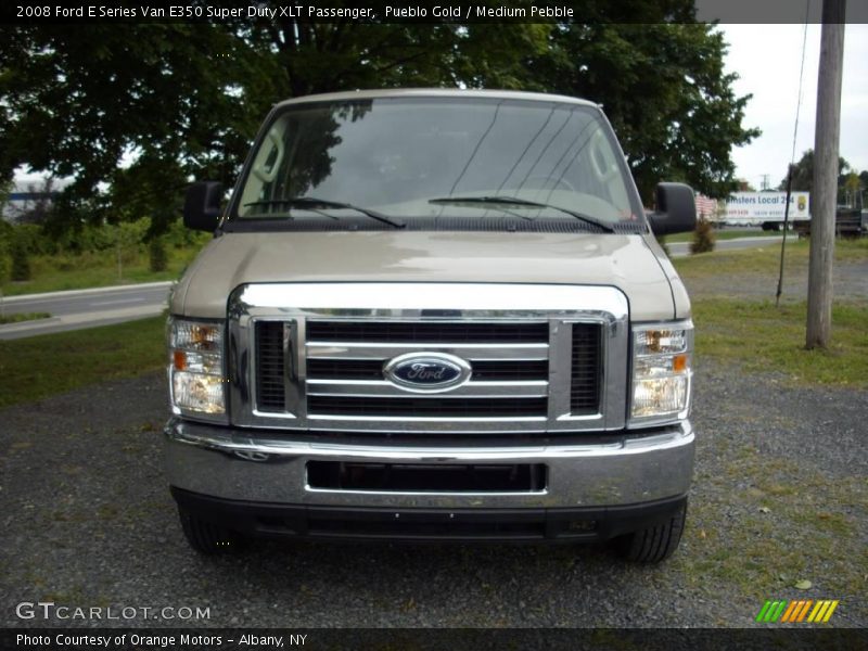 Pueblo Gold / Medium Pebble 2008 Ford E Series Van E350 Super Duty XLT Passenger