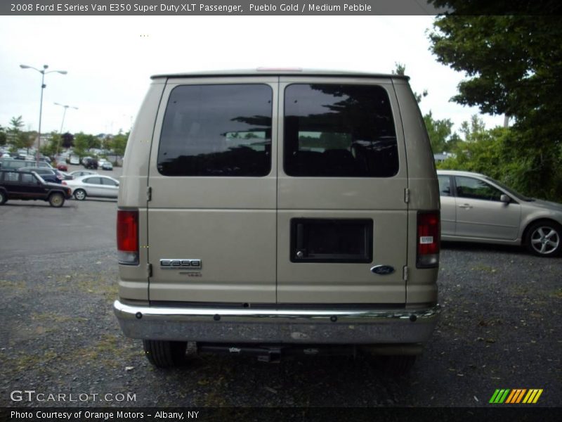 Pueblo Gold / Medium Pebble 2008 Ford E Series Van E350 Super Duty XLT Passenger