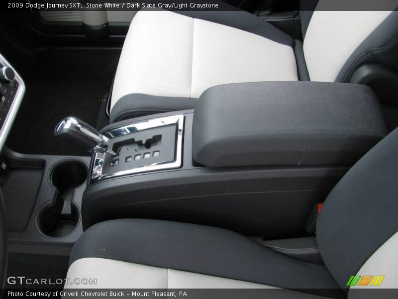 Stone White / Dark Slate Gray/Light Graystone 2009 Dodge Journey SXT