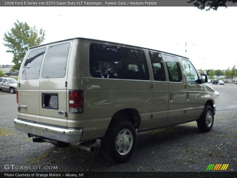 Pueblo Gold / Medium Pebble 2008 Ford E Series Van E350 Super Duty XLT Passenger