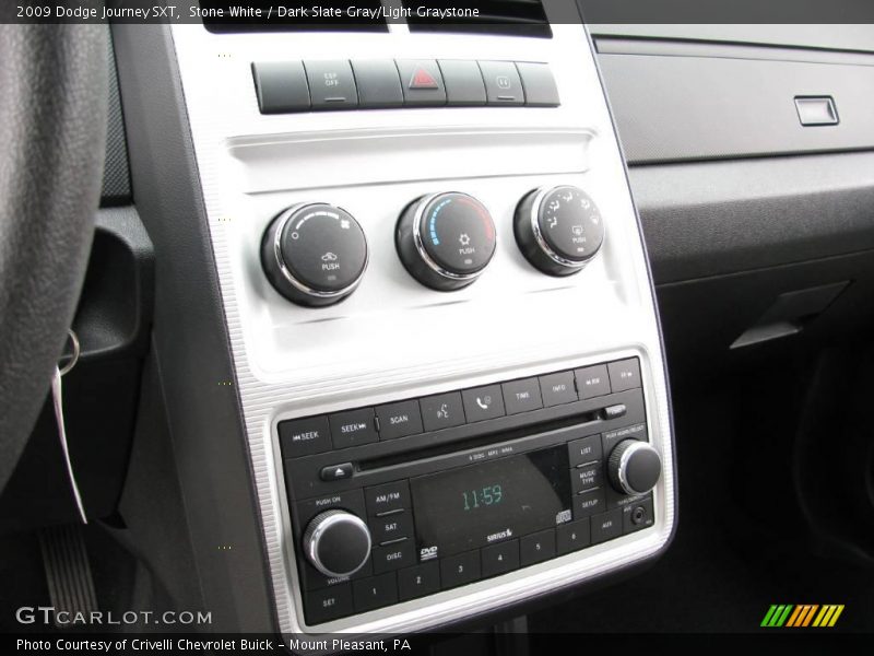 Stone White / Dark Slate Gray/Light Graystone 2009 Dodge Journey SXT
