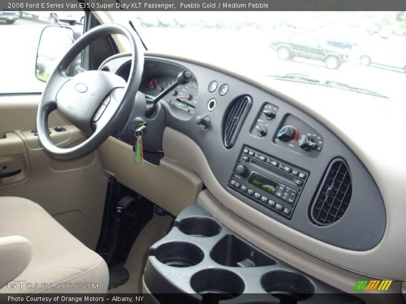Pueblo Gold / Medium Pebble 2008 Ford E Series Van E350 Super Duty XLT Passenger