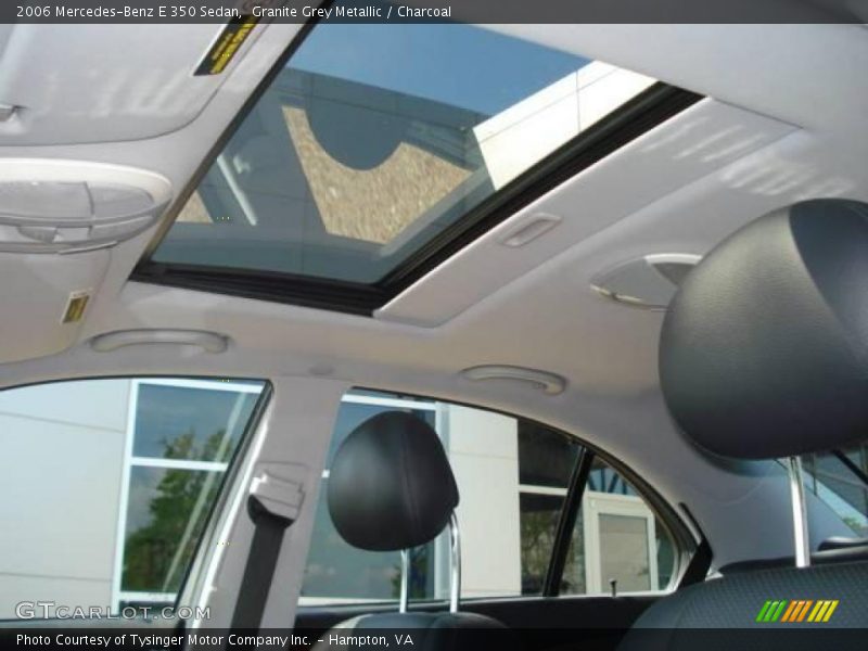 Granite Grey Metallic / Charcoal 2006 Mercedes-Benz E 350 Sedan