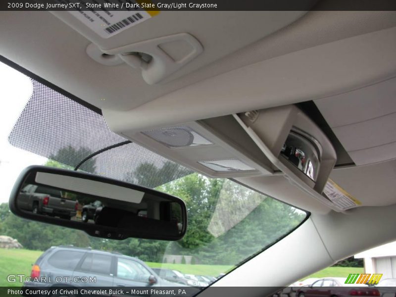 Stone White / Dark Slate Gray/Light Graystone 2009 Dodge Journey SXT