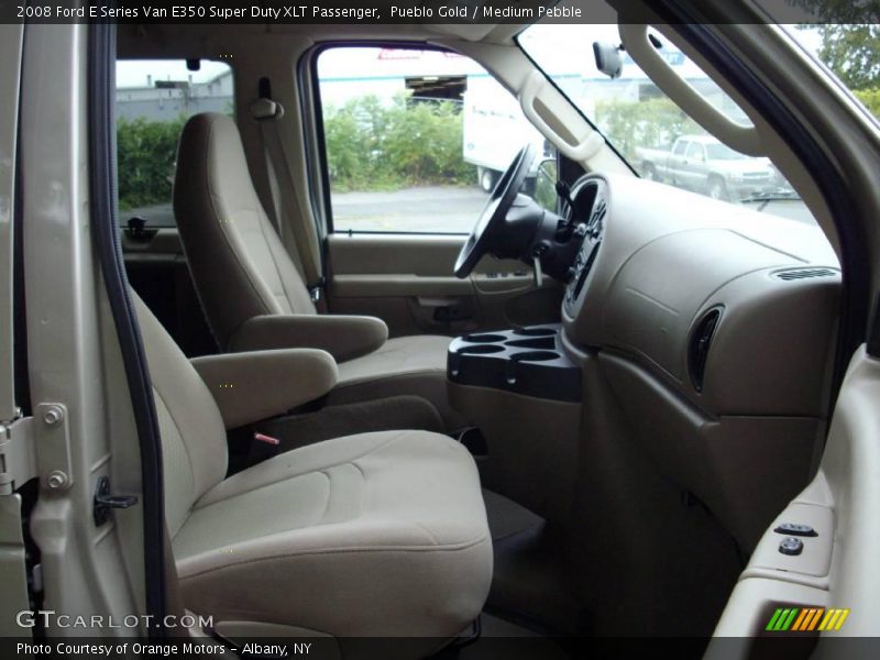 Pueblo Gold / Medium Pebble 2008 Ford E Series Van E350 Super Duty XLT Passenger