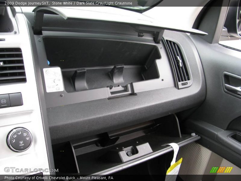 Stone White / Dark Slate Gray/Light Graystone 2009 Dodge Journey SXT